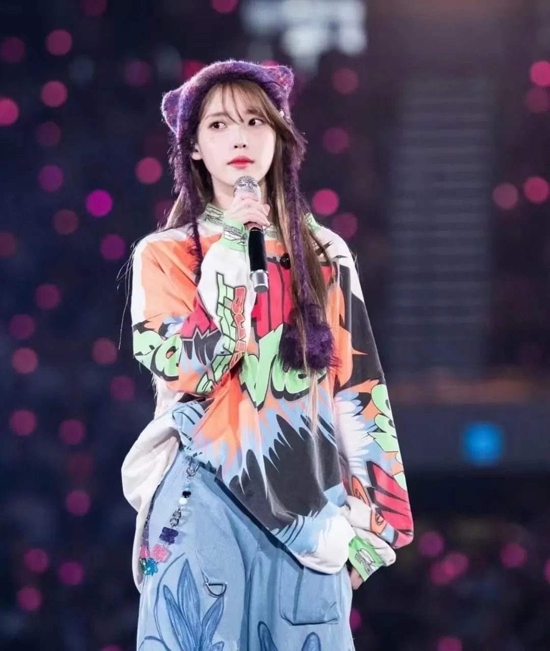 Today IU's upper body blessing SAINT MICHAEL 24SS SAINT FORCE L/S TEE new racing retro long sleeve beige S-XL